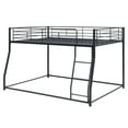 thumbnail image 4 of Triple Tree Adult Metal Full XL-over-Queen Standard Bunk Bed with Ladder Black, 4 of 8