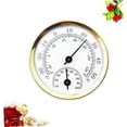 thumbnail image 3 of HEALEEP Mechanical Hygrometer Room Accessories Golden 1Set, 3 of 8