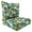 Piermont Palm, variant on Jordan Manufacturing 46.5" x 24" Carena Multi White Floral Rectangular Outdoor Deep Seat Chair Cushion Set with Welt