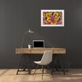 thumbnail image 3 of Shimlock, Jones 24x17 White Modern Wood Framed Museum Art Print Titled - Thailand, Bangkok Flowers on display at market, 3 of 4