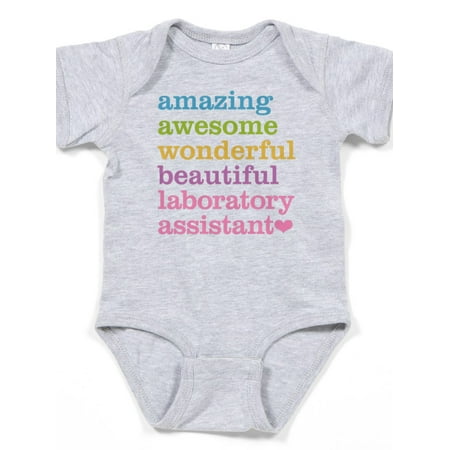 

CafePress - Amazing Laboratory Assistant - Cute Infant Bodysuit Baby Romper