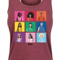 thumbnail image 3 of Barbie Pride - Pride Squares - Women's Racerback Tank Top, 3 of 5