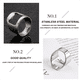 thumbnail image 4 of 32 piezas de anillo de camarero, abridor de botellas de anillo de acero inoxidable, abridor de botellas de anillo para camareros, A, 4 of 8