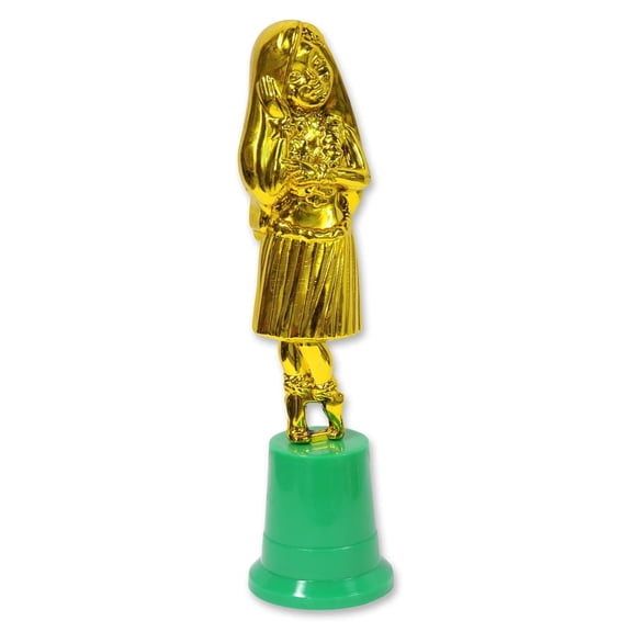 6 Pack Bulk Luau Party Hula Girl Award