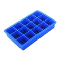 thumbnail image 1 of DIY Silicone Ice Cube Mould 15 Cavities For Kitchen Tool Baking Blue Ice Making 1Pcs, 1 of 3