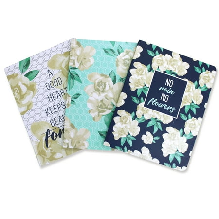 U Style Floral Fancy Composition Book, CR, 100 Sheets, Colors Vary