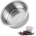 thumbnail image 1 of Filtre à Café en Acier Inoxydable 51mm, Support de Filtre à Café Réutilisable Panier Filtre Couche Unique Accessoires pour Machines à Café, 1 of 6