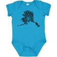 thumbnail image 3 of Inktastic Alaska Silhouette Mandala Boys or Girls Baby Bodysuit, 3 of 5