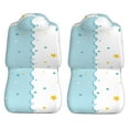 thumbnail image 5 of ZICANCN Car Seat Covers Front Seats Only,Clouds Star Pattern Automotive Seat Covers Protectors for Cars Trucks Suv 2 Pack, 5 of 8