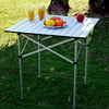 Portable Folding Table Aluminum Alloy Roll Up Picnic Camp Tables Outdoor