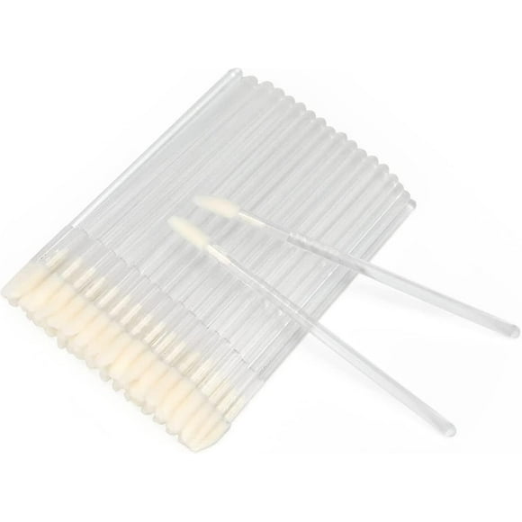 Displicable Lip Gloss Brush Lipstick Concealer Brush Brush Labing 100 Pcs