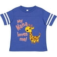 thumbnail image 3 of Inktastic My Nana Loves me- cute giraffe Boys or Girls Toddler T-Shirt, 3 of 5
