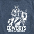 thumbnail image 3 of Yellowstone - Rip Cowboys Don't Say Goodbye - Men's Short Sleeve Graphic T-Shirt, 3 of 6