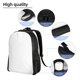 thumbnail image 5 of Disketp White Mochila Unisex de Apertura Lateral Completa, Mochila para Laptop para Escuela, Trabajo y Viajes, 5 of 8