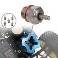 thumbnail image 3 of Paquete de 5 1:10 GLOW SPROK PNTE REEMPZA PIEZAS ACCESORIOS PIEZAS de RECAMBIO de PIEZAS para HSP para HPI para Accesorios para automóviles RC N4 Macarena enchufe de chispas de coche RC, 3 of 8