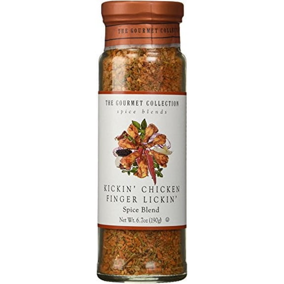 Kickin' Chicken Finger Lickin' the Gourmet Collection, Spice Blend 7.4oz.