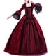 thumbnail image 2 of Gibobby Vestidos de fiesta Vestido de fiesta princesa Cosplay Lace Retro Mujer vestido de mujer(Vino, XXXL), 2 of 5