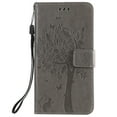 thumbnail image 6 of iPhone 11 Case 6.1" Case, Allytech Slim Shell PU Leather Folio Kickstand Wallet Case with Cards Holder Pocket Lanyard Anti-Scratch Shockproof Bumper Cover Case for Apple iPhone 11 6.1",Gray, 6 of 9
