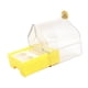 thumbnail image 1 of Accesorios para caja de baño para loros Bañera transparente multifuncional para loros Ducha para pájaros Amarillo, 1 of 9