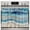 Blue, variant on Oven Skirt Curtain for Kitchen Decor 20x27 Inch, Burnt Orange Coastal Tie Top Oven Curtain with Ruffle Trim, Stove Cover Skirt for Dishwasher Cabinet Over Sink Summer Beach Nautical Abstract Art