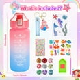 thumbnail image 5 of ATOPDREAM Decorate Your Own Water Bottle for Girls, Gifts for 5 6 7 8 9 Year Old Girls, Mermaid Themed Craft Kits for Girls Ages 6-8, Mermaid Painting Craft Girls Birthday Gifts, 5 of 7