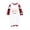 A02Red, variant on Xdegoge Christmas Family Pajamas Matching Sets Long Sleeve Tops and Pants Sleepwear Fall Soft Comfy Vacation Party Loungewear
