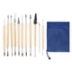 thumbnail image 1 of 11 Uds. Cuchillos para tallar arcilla suave, herramientas multiusos para esculpir cerámica de acero inoxidable con bolsa de almacenamiento para proyectos de manualidades DIY, 1 of 8