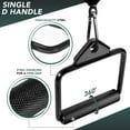 thumbnail image 2 of shiyou-Triceps Pull Down Attachment, Cable Machine Accessories for Home Gym, LAT Pull Down Attachment Weight Fitness, Cable Machine Attachment Set - Triceps Rope, LAT Pull Down Bar, V-Bar, Double D, 2 of 4