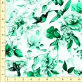 thumbnail image 1 of eloria Bird Cotton Fabric Squares&nbsp; Sewing Supplies Printed Fabric for 1 Yard, Green, 1 of 2