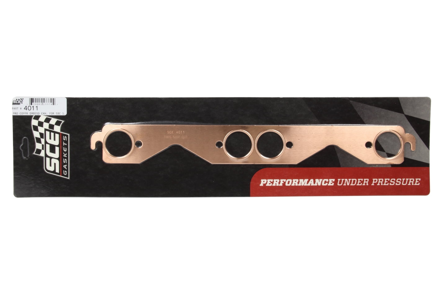 SCE Gaskets Small Block Chevy Exhaust Manifold/Header Gasket 2 pc P/N