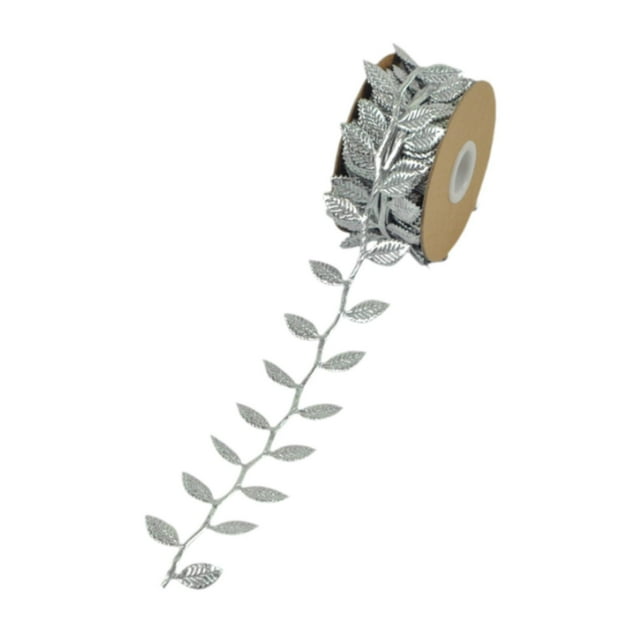 Abbracc Christmas Ribbon DIY Crafts Creative Accessories 32.80ft Rope Wedding Decoration Leaves