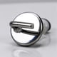 thumbnail image 2 of 2Pcs Quick Release Easy Install Toilet Seat Hinge Wear Repair Stainless Steel with Mounting Accessor, 2 of 5
