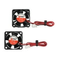 thumbnail image 3 of 2 Ventiladores de Refrigeración DIY de 12 V Sin Escobillas de 30x30x10 Mm para Impresora 3D, 3 of 9