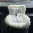 thumbnail image 3 of Doll Car Seat for 17cm Dolls with Safety Seat Air Vent Clip and Desktop Stand, Cute and Functional Car seat for Doll Fans, Collectors 15*12*6cm -I, 3 of 7