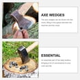 thumbnail image 3 of 20Pcs Round Handle Wedges Iron Axe Wedges Replacement Axe Handles Wedges Metal Axe Wedges, 3 of 8