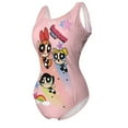thumbnail image 5 of The Powerpuff Girls Womens Bathing Suits One Piece Swimsuits Cute Bikini Printed Swimwear Cover Up Dress XL, 5 of 7