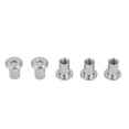 thumbnail image 4 of Iron Plated Hex Flat Nuts Set for Furniture Sofa Counter Round Head Sleeve Fasteners, 4 of 7