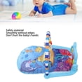 thumbnail image 6 of BIMZUC Baby Kick Piano Gym Early Education Tummy Time Fitness Music Activity Mat for Infants Ocean Animal Theme, 29.13 inches / 74 cm, Space-Saving and Fun, 6 of 9