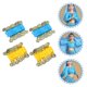 thumbnail image 4 of 2 pares de pulseras para danza del vientre, accesorio para danza del vientre, pulsera con borlas de monedas, 4 of 5