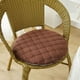 thumbnail image 2 of Cojín redondo de felpa, cojín para silla de tatami, cojín para suelo, taburete redondo, mesa de comedor, silla de comedor, cojín redondo, cojín para asiento de invierno, 2 of 6