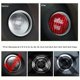 thumbnail image 2 of Carbon Fiber Gear Shift Head Knob Cover Trim Interior Decoration Fit for 3 Series G20 2019-2020Red, 2 of 3