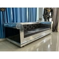 thumbnail image 4 of Nauticalmart Modern Style Sofa with Brown Leather Furniture, 4 of 4