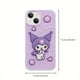 thumbnail image 2 of Sanrio Phone Case Hellokitty Big Ear Dog Cologne For IPhone 12/12 Pro/12 Pro Max/13/13 Pro/13 Pro Max/14/14 Pro/14 Pro Max/14 Plus Pink Blue Purple 3 Colors Available Cute Cartoon Phone Case Slim Phon, 2 of 4