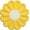 Yellow, variant on Daisy Trivet for Hot Pots and Dishes, 6.7 Inch Round Flexible Silicone Pot Holders Hot Pads, Anti-Slip Coaster, Heat Resistant Mat Multi-Use Creative Placemat, Hot Pads for Kitchen