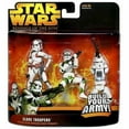 thumbnail image 2 of Clone Troopers Action Figure 3-Pack Blue Trim Star Wars, 2 of 2