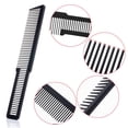 thumbnail image 4 of Gazechimp 2xBarber Comb Flat Top Comb - Small 8" Long - Comb Red 2 Pcs, 4 of 8