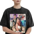 thumbnail image 3 of Selena Quintanilla Men's Shirt Music Vintage Graphic Drop Shoulder Washed Short Sleeve Cotton Oversize T-Shirt, 3 of 7
