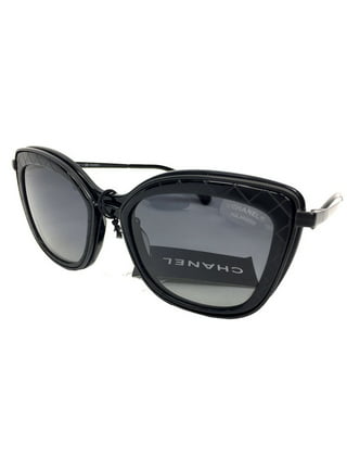 Pre-owned Chanel Ch5414 Black Sunglasses