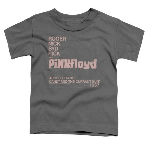 Pink Floyd Arnold Layne Toddler T-Shirt Charcoal