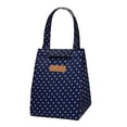thumbnail image 2 of 2-6 paquetes impermeables mujeres para mujeres almuerzo para niñas bolsas de bolso fresco aislado oscuro 3 piezas, 2 of 8